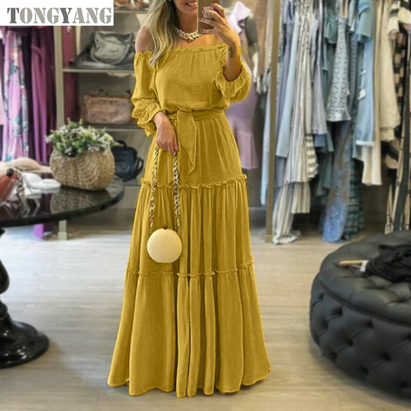 Summer Dress Factory - OEM Lace Ruffled Bohemian Strapless