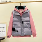 Fur Vest Factory - OEM 2025 New Cotton-padded Women's Slim