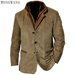 Men's Coat Factory - OEM Retro Lapel Autumn Winter Casual