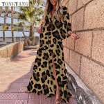 Sundress Factory - OEM Summer Plus Size V Neck Loose Split