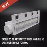 Retractable Clothesline Factory - OEM Modern Single-Line Aluminum ABS