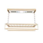 Electric Clothes Drying Rack Factory - OEM Automatic Lifting with Heating