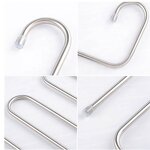 Coat Hanger Factory - OEM Multi-Function Stainless Steel S-Shape