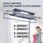 Electric Clothes Drying Rack Factory - OEM Motorized Ceiling Mounted