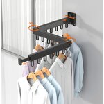 Aluminum Drying Rack Factory - OEM Wall-Mounted Metal Space-Saving