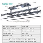 Electric Clothes Hanger Factory - OEM Smart Home Folding Aluminum