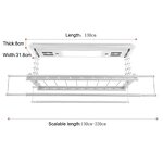 Electric Clothes Drying Rack Factory - OEM Foldable with UV Light