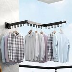 Aluminum Drying Rack Factory - OEM Wall-Mounted Metal Space-Saving