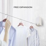 Retractable Clothesline Factory - OEM Windproof Hotel Extendable