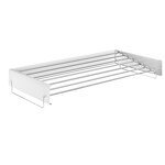 Aluminum Wall Drying Rack Factory - OEM Space Saving Laundry Organizer