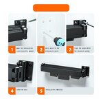 Aluminum Drying Rack Factory - OEM Wall-Mounted Metal Space-Saving