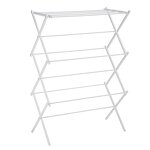 Metal Drying Rack Factory - OEM Adjustable 3-Tier Folding Portable