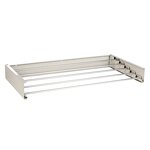 Aluminum Wall Clothes Rack Factory - OEM Foldable Space Saving