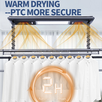 Electric Clothes Drying Rack Factory - OEM Motorized Ceiling Mounted