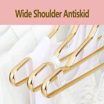 Children's Hanger Factory - OEM Creative Multicolored Aluminum Gold