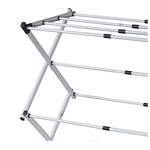 Metal Hanging Rack Factory - OEM 3 Layers Moving Folding Stand