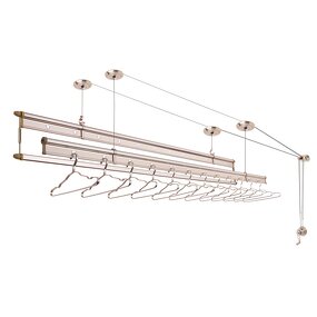 Ceiling Clothes Hanger Factory - OEM Hand-Controlled Retractable Dry