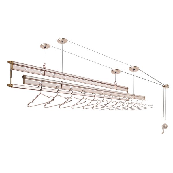 Ceiling Clothes Hanger Factory - OEM Hand-Controlled Retractable Dry