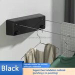 Clothesline Rack Factory - OEM Wall-Mounted Retractable Stainless Steel