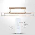 Electric Clothes Drying Rack Factory - OEM Ceiling Mounted UV Light