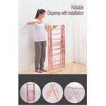 Folding Drying Rack Factory - OEM Portable Multifunctional Standing
