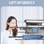Electric Drying Rack Factory - OEM Telescopic Smart Home Aluminum