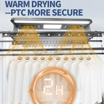 Electric Clothes Dryer Factory - OEM Super Wind Power 4 Blower