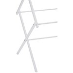 Metal Drying Rack Factory - OEM Adjustable 3-Tier Folding Portable