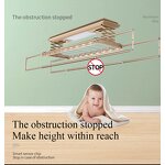 Electric Clothes Drying Rack Factory - OEM Ceiling Mounted UV Light