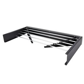 Aluminum Wall Clothes Rack Factory - OEM Foldable Space Saving
