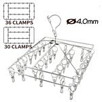Drying Hanger Factory - OEM Single-Tier Silver Metal Sock