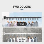 Clothes Drying Rack Factory - OEM Space-Saving Glossy Retractable