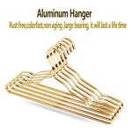 Children's Hanger Factory - OEM Creative Multicolored Aluminum Gold