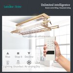 Electric Drying Rack Factory - OEM Heated Automated Lift Fold