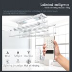 Electric Clothes Drying Rack Factory - OEM Foldable Wall Mounted