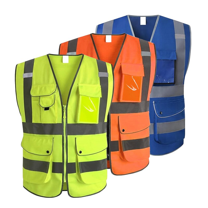 Safety Vest Factory - OEM Class 2 Navy Blue Polyester Vest