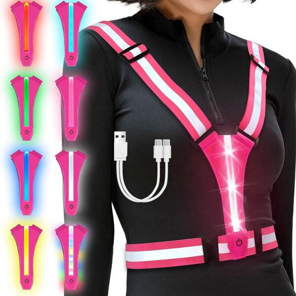 Safety Belt Factory - OEM Night Cycling Hi Vis LED Light