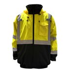 Winter Jacket Factory - OEM Hi Vis Mens Waterproof Hoodie