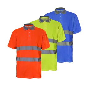 High Visibility Shirt Factory - OEM Custom Logo Polo Collar