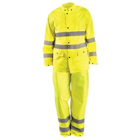 Rain Suit Factory - OEM Hi Vis 2 Piece Set Reflective Safety