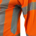 Hi Visibility Shirt Factory - OEM Low MOQ V Neck Reflective