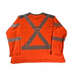 Hi Vis Shirt Factory - OEM ANSI Class 2 Long Sleeve V-Neck
