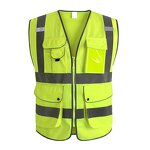 Safety Vest Factory - OEM Class 2 Navy Blue Polyester Vest