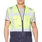 Safety Vest Factory - OEM Custom Navy Security Multi Pocket