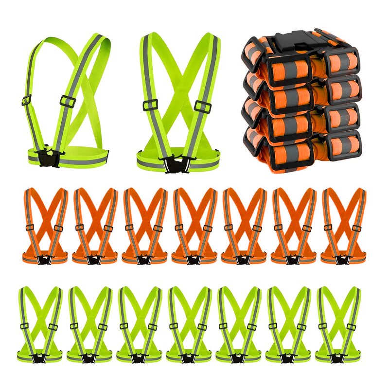 Safety Vest Factory - OEM Green Night Outdoor Running Strap