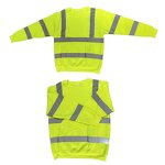 Safety Sweatshirt Factory - OEM ANSI Class 3 Fleece Shirt