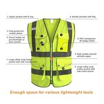 Safety Vest Factory - OEM Class 2 Navy Blue Polyester Vest