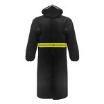 Rain Poncho Factory - OEM Hooded Safety Long Reflective Jacket
