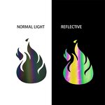 Heat Transfer Vinyl Factory - OEM PES/TPU Rainbow Reflective Film