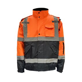 Hi Vis Jacket Factory - OEM ANSI Class 3 Waterproof Oxford